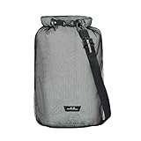 Bee Nesting超軽量防水バッグ 乾湿分離ドライバッグ 完全防水 大容量 アウトドア旅行 ボート 登山 ハイキング サイクリング ホリデーキャンプに最適 防水軽量収納 ウォータープルーフバッグセット (グレー, 8L)