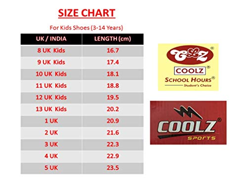 Image of Coolz Kids Casual, Sports and Running Shoes Rafel-2 for Boys and Girls (Age: 5-14 Years)