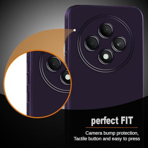 Image of Back Cover for Oppo F27 5G | Full Camera Protection | Premium Liquid Silicon Case | Flexible Bumper Case for Oppo F27 5G (Maroon Red)