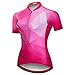 Weimostar Women Cycling Jersey Pro Team Bicycle Clothing Summer Youth MTB Bike Shirt Top Pink Size XXL