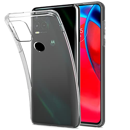 CoverON Slim TPU Designed for Motorola Moto G Stylus 5G Case, Flexible Soft Phone Cover - Clear