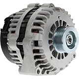 OEG Parts New Alternator High Output 255 AMP Compatible With Chevy Chevrolet C Silverado Truck Van Isuzu Hummer Saab 6.0L 6.6L 8.1L 99-15 10464405 10464443 10464453 10464456 10464476 15263859 19151921