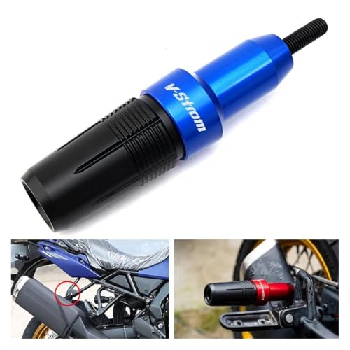 Protecteur coussinet echappement VStrom contre impact pot DL650 800DE - 2