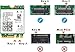 AX210NGW WiFi 6E Card M.2 5400Mbps Tri-Band Wireless Module for Laptop,11AX WiFi Adapter with Bluetooth 5.3,MU-MIMO, Ultra-Low Latency, NGFF, Supports Windows 11/10 (64bit)