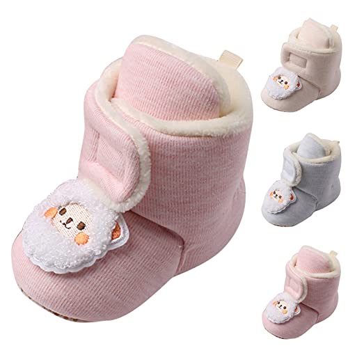 Cute Children Toddler Autumn and Winter Boys and Girls Flat Bottoms Non Slip Soft Plush Warm and Baby Girl Dress Shoes3