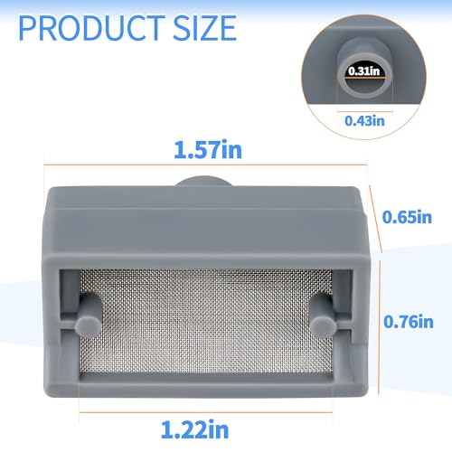 Image of Ice Maker Filter for GE Profile Opal 2.0 Nugget Ice Maker | 4PCS Countertop Ice Maker Filter for GE Profile Opal 2.0 & 1.0 Ice Maker- for GE Profile Opal Replacement Parts