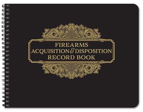 BookFactory Firearms Acquisition and Disposition A&D Gun Log Book ATF