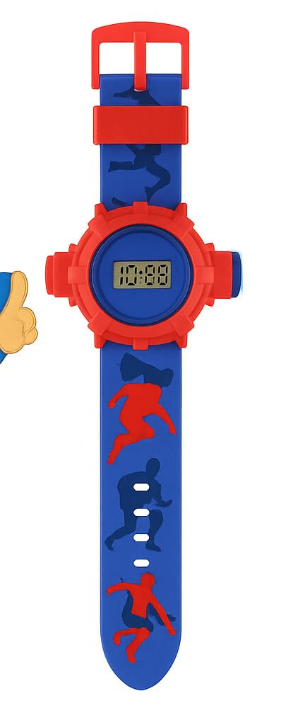 ADAMO Digital 24 Images Projector Watch for Kids Boys Rubber Material Watch, Diwali Gift, Birthday Return Gift, Best Digital Toy Watch for Boy’s & Girl’s BG-906