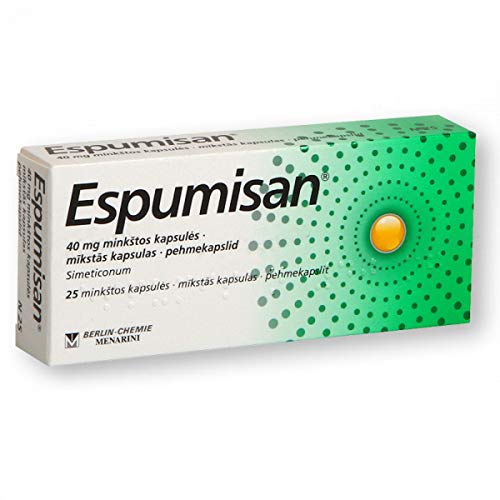 Espumisan 40 mg 25 soft capsules in Box