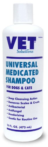 Vet Solutions Universal Medicated Shampoo (16 oz) Good Product And Quick Shipment for USA.