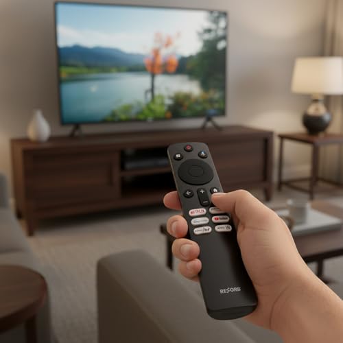 Image of Smart TV Remote Compatible with Mi, Xiaomi & Redmi Smart LED Android TV | Replacement Remote Control with Netflix, Prime Video & Smart Shortcut Keys - Check Image Before Order (LED 655 VC)