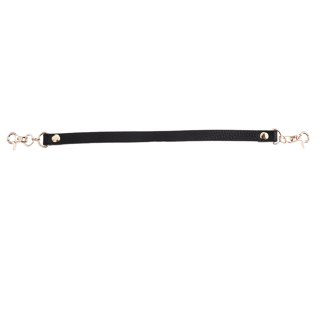 4Pieces PU Leather Short Handbag Bag Strap Replacement Purse Handle Black| Premium | Luxury | Designer | Stylish-image-8
