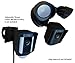 Silicone Cover Case for Ring Spotlight Camera Wired - Sun Glare, UV & Weather Protection Skins Cover (1Pack, Black)