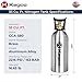 Kegco 33 Cu. Ft. Nitrogen Air Tank - Aluminum Gas Cylinder (empty)