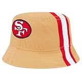 New Era Men's Gold San Francisco 49ers Helmet Bucket Hat