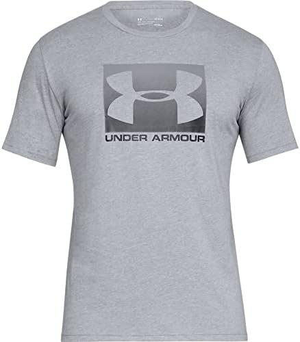 Under Armour Męska koszulka sportowa UA BOXED STYLE, stylowa i wygodna koszulka dla mężczyzn, oddychająca odzież na siłownię i fitness