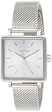 ESPRIT Eckige Uhr mit Mesh-Armband
