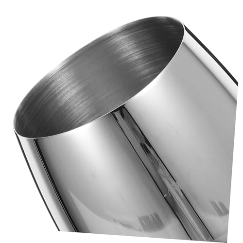 Verres à vin inox incassables (lot de 2) avec large base stable - 4