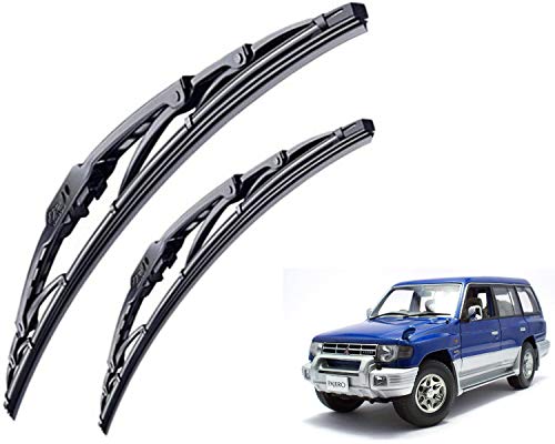 Image of WolkomHome High Performance OE Car Wiper Blade Replacement set of 2 Pc Right 22 inch Left 18 inch for Mitsubishi Pajero