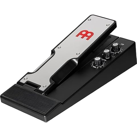 Meinl Percussion Digital Percussion Effects Pedal for Multi-Instrumentalists with 5 Programmed Sounds, Black/Chrome (FX5) Cover
