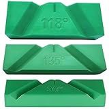 3 Sets Drill Bit Sharpener Guide Jig, 3D Printed Tool for Bench Grinder, Suitable for All Drill Bits, 90°, 118°, and 135° Angles