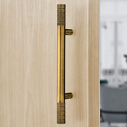 Image of Plantex Heavy Duty Main Door Handle /Door & Home Decore /14 Inch Main Door Handle /Pull-Push Handle - Pack of 1 (Brass Antique) - 3 Years Warranty