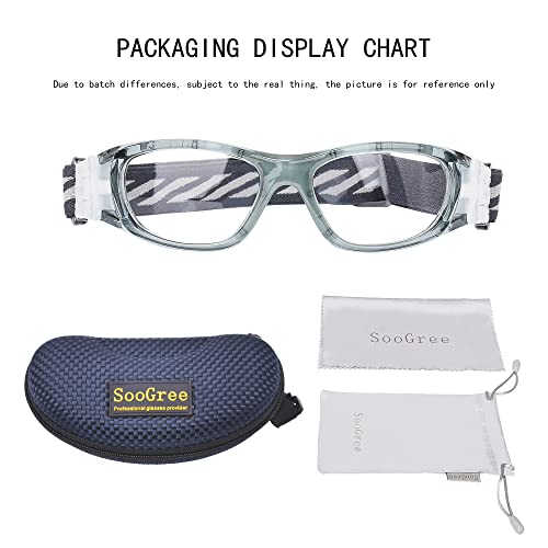 Sports Goggles Basketball Soccer Safety Goggles Eyewear Cratch Resistant Protective Eyewear Kids Sports Adjustable Glasses #TOP6