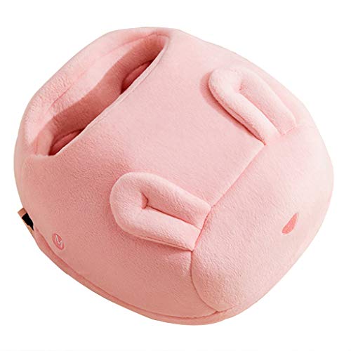 Fußmassagegeräte Fußmassagemaschine Heizung automatische Knetmaschine Fuß- und Bein Home rosa Bequeme Massage (Color : Pink, Size : 64 * 35 * 35cm)