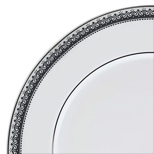Image of Mikasa Platinum Crown Cobalt 40-Piece Dinnerware Set, Service for 8