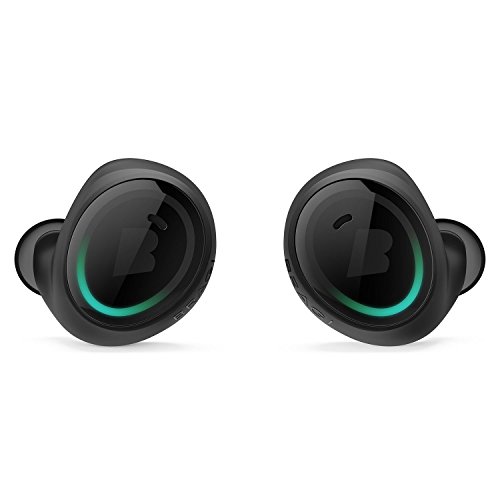 Bragi The Dash - Truly Wireless Smart Earphones with Leash (Black)