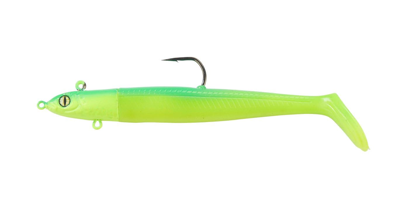 Balzer Valhall Rainer Korn Bullet EEL Schaufelschwanz - Gummifisch, Farbe:Toxic, Länge/Gewicht:14cm / 40g