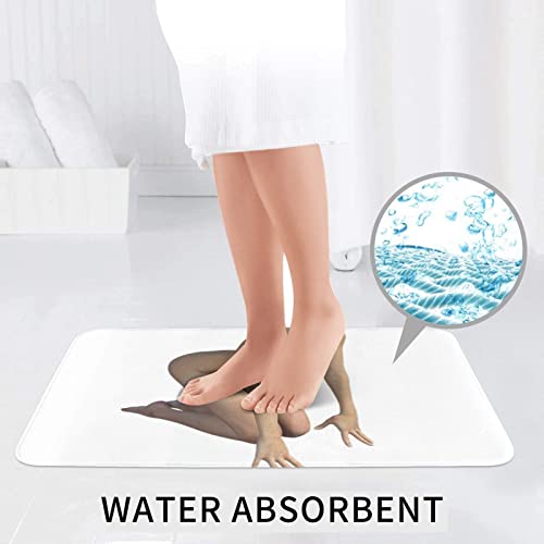 Badematten Set 3 Teilig,Toilettenmatte Set,3Er Badgarnitur Badezimmer Matte Set Dusch Bade Matte Vorleger Teppich 3D… – Bild 6