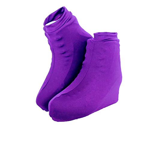 Polaina Cobre Botas Para Patins Patinashow Roxa (G)