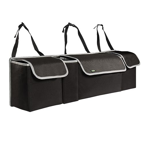 PIDO Car Trunk Organizer, Backseat Hanging Organizer for SUV, Seat Back Car Organizer Storage Bag with Large Pockets, Free Your Trunk Floor Space - Thumbnail 2