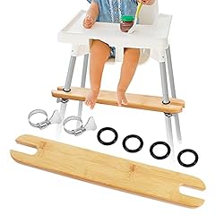 Natural Bamboo High Chair Foot Rest Compatible with IKEA Antilop, Adjustable Height Footrest Non-Slip Baby Highchairs… Natural Bamboo High Chair Foot Rest Compatible with IKEA Antilop, Adjustable Height Footrest Non-Slip Baby Highchairs…