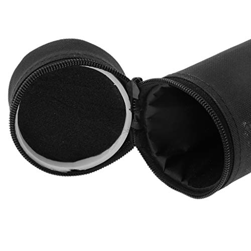 Tongina Tubos de Cana de Pesca com Mosca de Lona 2 Unidades E Estojos de Armazenamento para Vara de