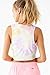 Crop Tops Mujer Tank Tops Moda Sin Mangas Tie-Dye Trägertop Camisolas Anchos...