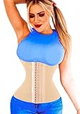 Luracontura Corset Korsett Damen, Hochwertiger Waist Trainer, Bauchweg Sofort-Effekt, Korsagen für eine Schmalere Taille, Taillenmieder für schöne Sanduhr- Figur