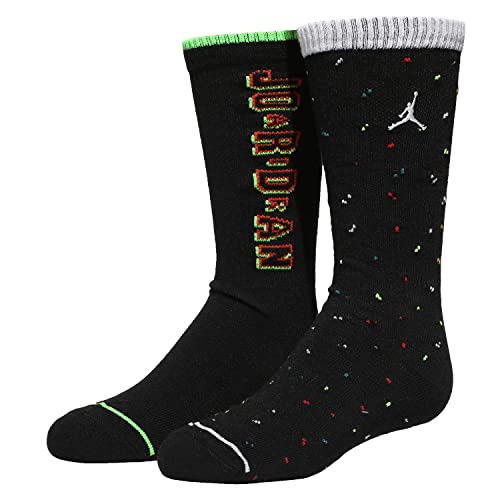 Jordan Baby Boy's Slime Vortex 2-Pack Crew Socks (Infant/Toddler/Little Kid/Big Kid)