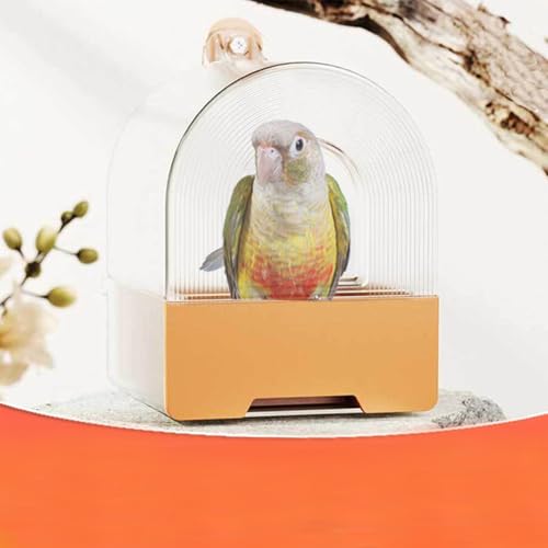 Banho De Periquito | Banho Multifuncional Para Aves | Caixa Estável Transparente Com Design Raso E A