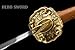 HERO SWORD Handmade Murasame Tachi Clay Tempered T10 Steel Real Choji Hamon Samurai Sword Advanced Japanese Weapon Battle Ready