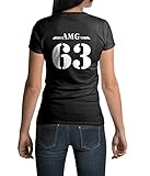 MERCEDES E36 AMG DAMEN T-SHIRT -AMG 63- DRIFT MOTORSPORT TUNING STREET WEAR OLD SCHOOL S-5XL