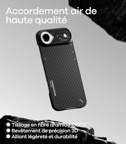 Coque iPhone 17 Air protectrice et fine pour usage urbain quotidien Aulumu - 4