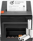 imprimante ticket de caisse epson wifi 【Impression Rapide et Flux de Travail Efficace】​ Dotée d'une tête d'impression thermique avancée, cette imprimante offre une vitesse d'impression élevée allant jusqu'à 300 mm/seconde, réduisant considérablement le temps d'attente. Le coupe-papier automatique intégré sectionne les tickets instantanément et proprement, évitant les chutes de papier et maintenant un comptoir ordonné, idéal pour gérer les heures d'affluence.