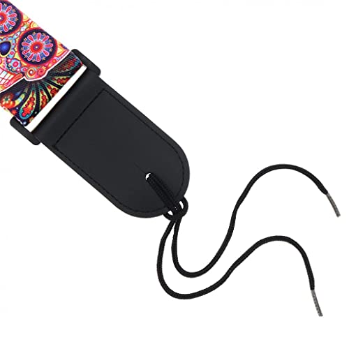 CZDYUF Sangles de Guitare d’impression Motif avec Puce Cuir se termine 5cm de Large de Largeur 110-150cm de Longueur for la Basse Guitare - Les Beatles, Paul McCartney, John Lennon, RIngo Starr, George Harrison CZDYUF Sangles de Guitare d'impression Motif avec Puce Cuir se termine 5cm de Large de Largeur 110-150cm de Longueur for la Basse Guitare – Image 8