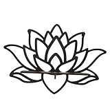 Étagère d'angle décorative - la conception unique et élégante d'une fleur de lotus creuse en bois ajoute une touche de sophistication et de beauté à n'importe quel espace. étagère d'angle décorative