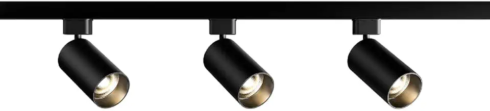 Trilho Eletrificado Com 3 Spots Led Articuláveis Elgin – 4.000K 7W IP20 Preto Bivolt