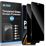 ELYCO Vetro Temperato Privacy per Xiaomi POCO X6 Pro 5G, 2 Pezzi