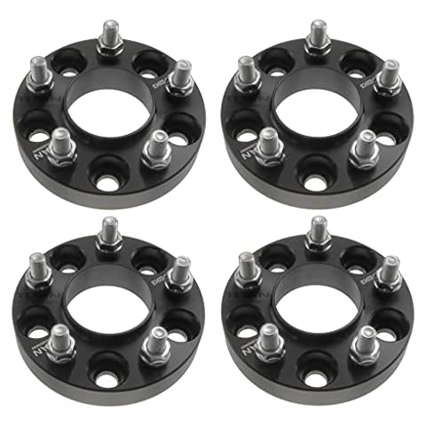 4pcs 38mm (1.50") 5x4.5 Hubcentric (70.5 Hub) Wheel Spacers fits Ford Mustang Ranger Explorer Edge Cover