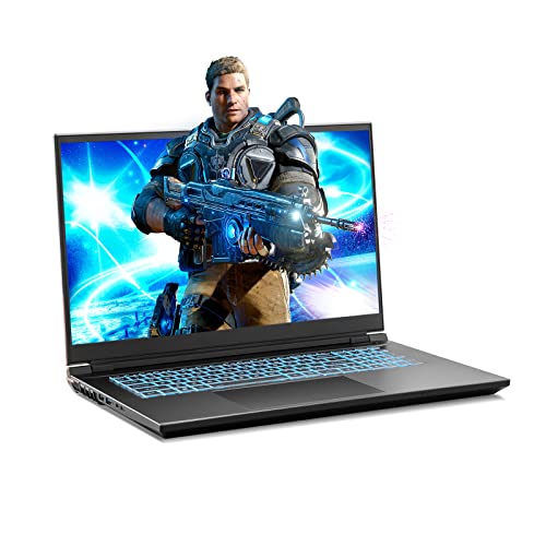 2022 Sager Gaming Laptop NP8872T, 17.3 Inch QHD 165Hz 100% DCI-P3, Intel i7-12700H, RTX 3080 Ti, 32GB RAM, 1TB Gen4 NVMe SSD, TBT 4, Win 11